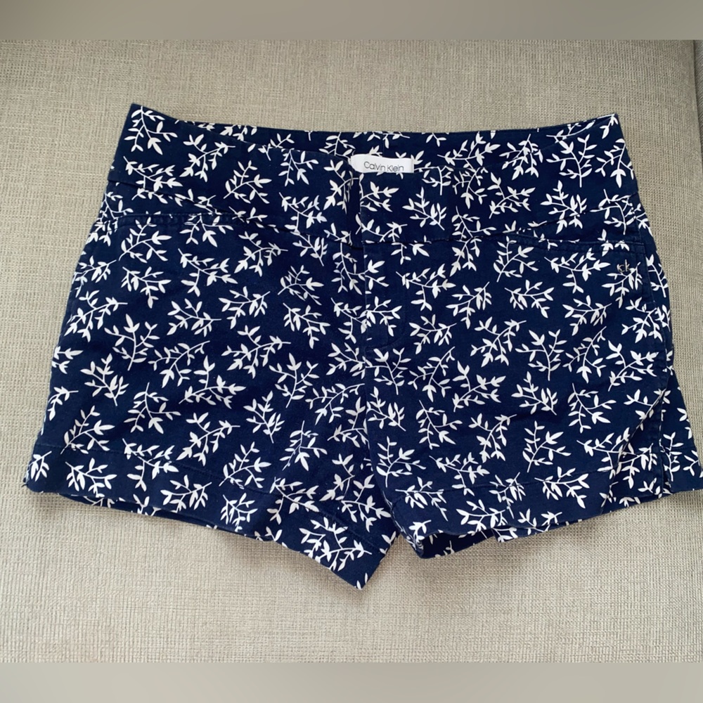 Calvin Klein Navy and White shorts